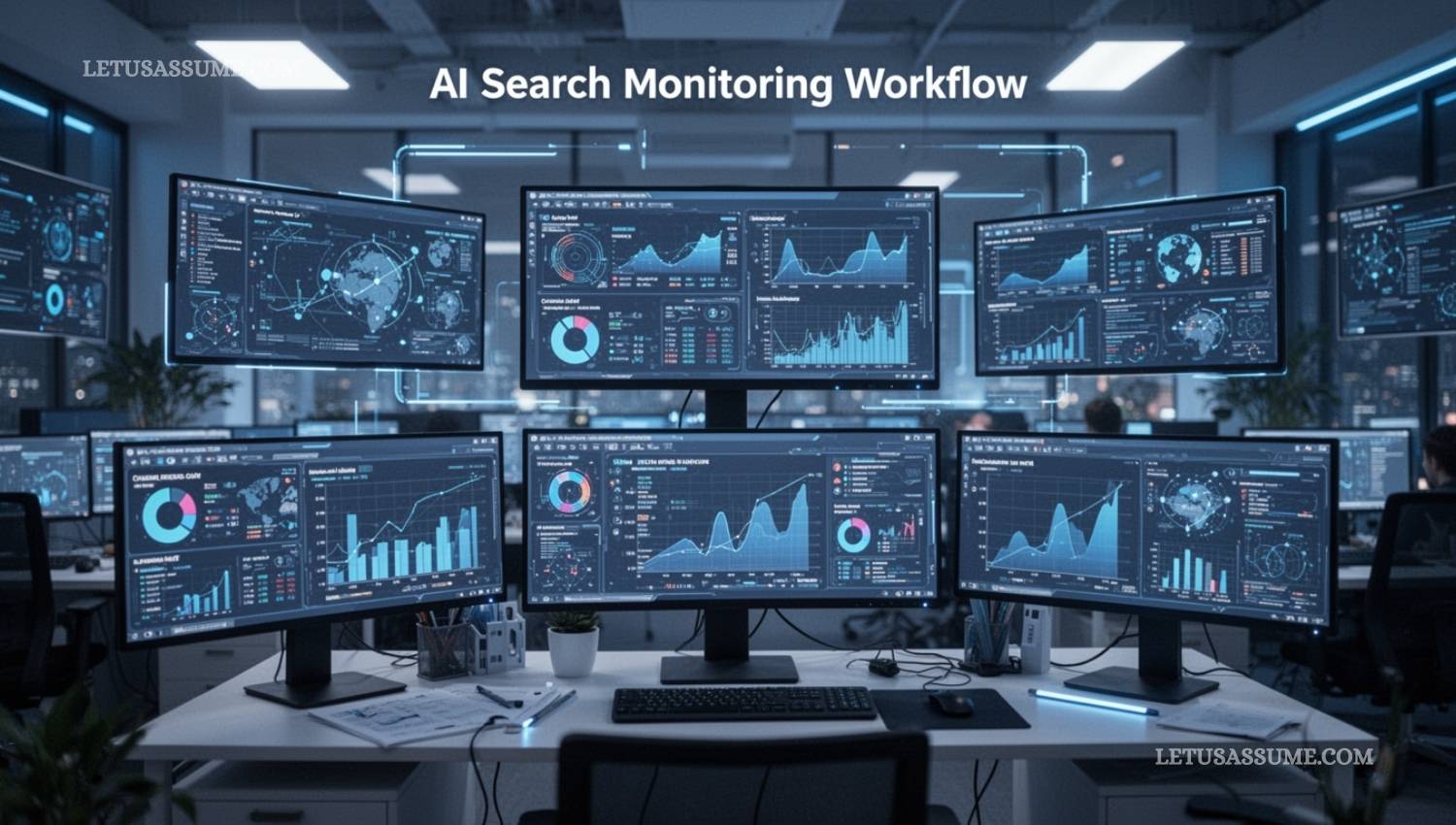 how AI search monitoring tools work