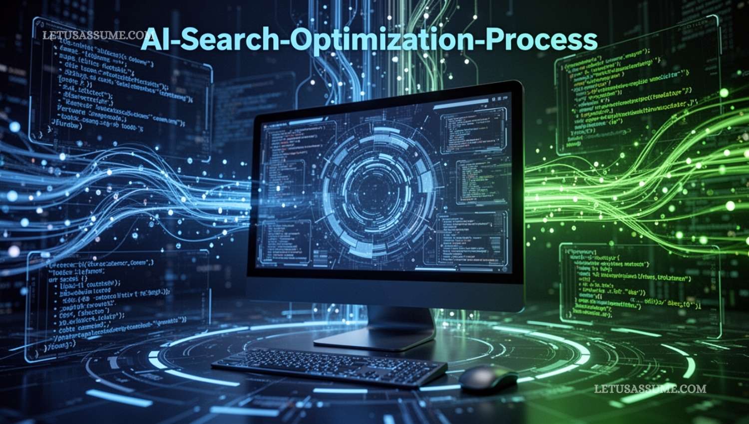 AI SEO optimization process