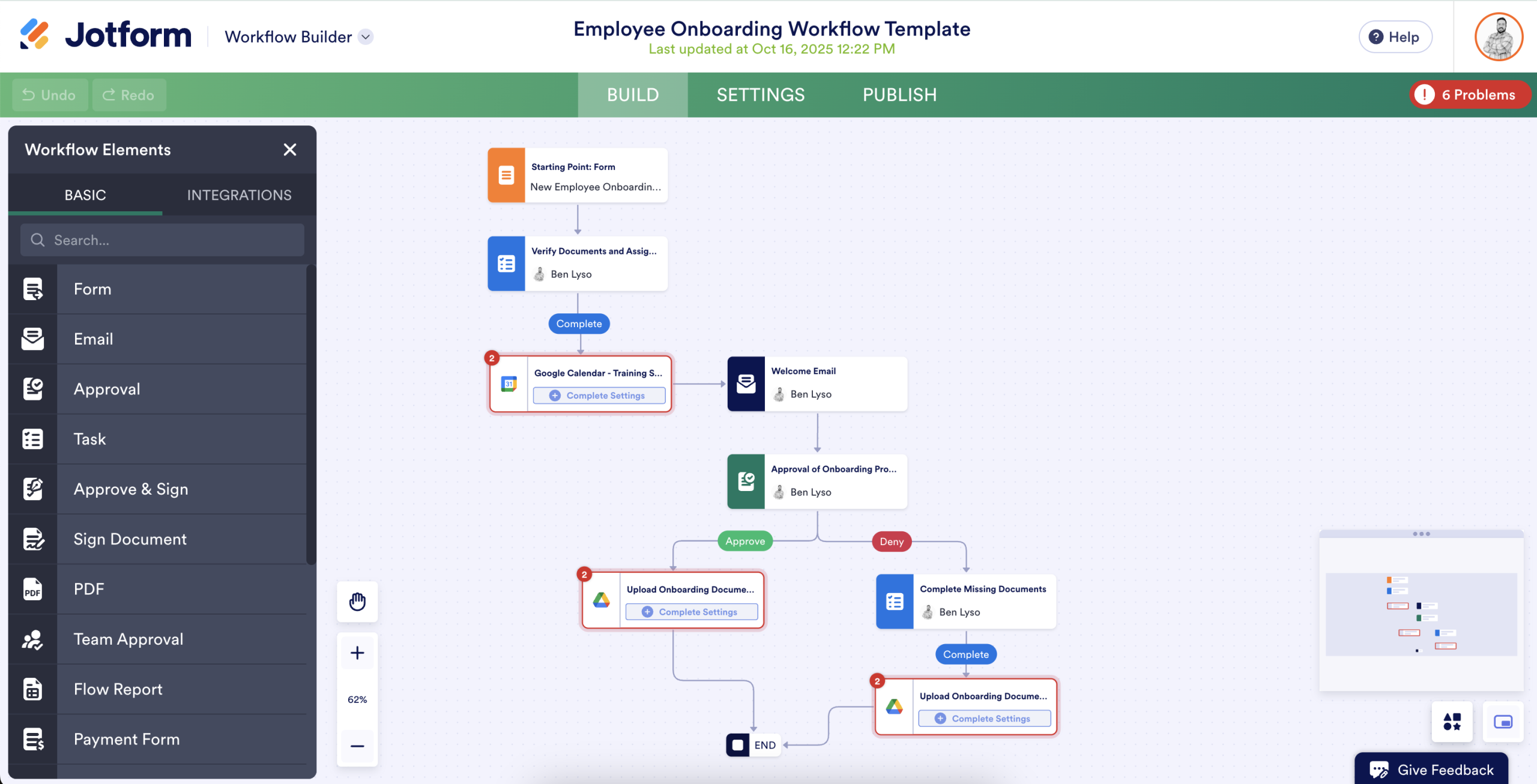 Jotform_screenshot How to Set Up Your First Make.com AI Automation Template